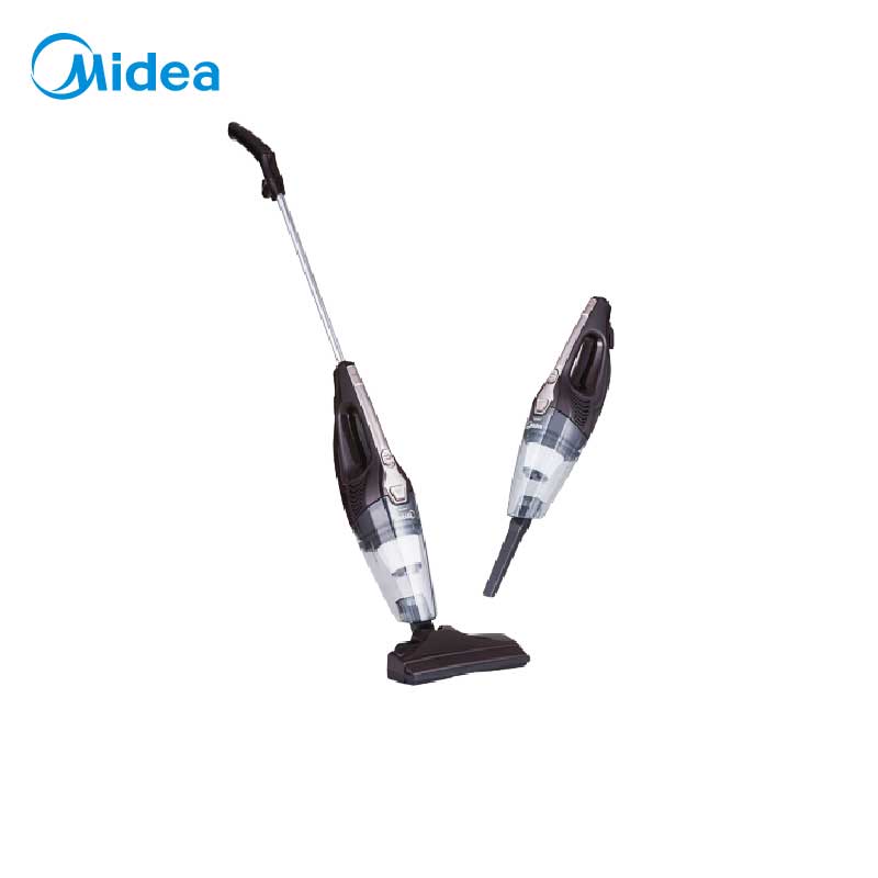 美的(Midea)家用吸尘器一机多用手持推杆两用轻简360°旋转大吸力旋转地刷铅色M1-C