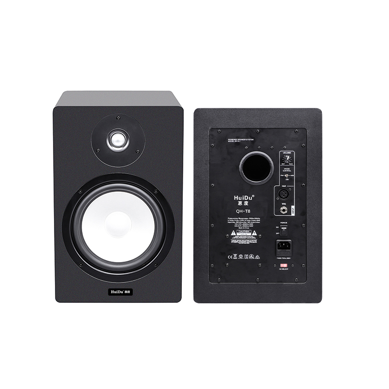 惠度(HuiDu)QH-T8专业八寸两分频高保真有源监听音箱(销售单位:对)高清大图