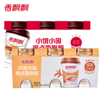 香飘飘奶茶红豆三连杯64g*3 +原味3连杯80g*3 杯装休闲冲饮品 冲泡奶茶粉