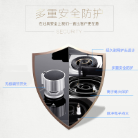 德国欧情(OUQING)OQ-A8燃气灶台式嵌入式家用网红天然气液化气煤灶多功能猛火大火力燃气双灶炉具猛火灶台液化气安装