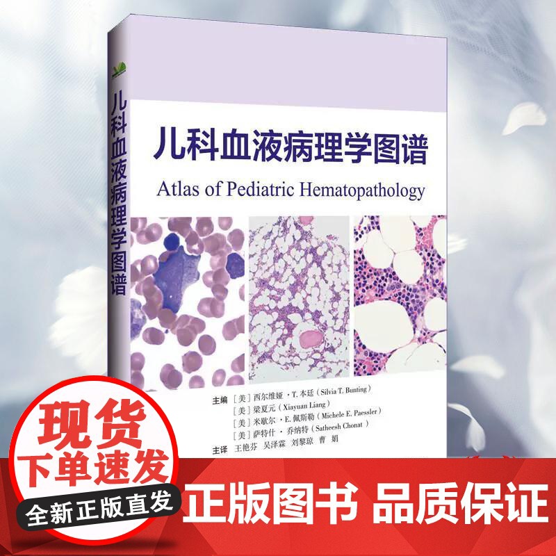 儿科血液病理学图谱 系统阐述了各类儿科血液病的病理特征等 王艳芬 吴泽霖 刘黎琼 曹娟 主译 辽宁科学技术出版社978高清大图