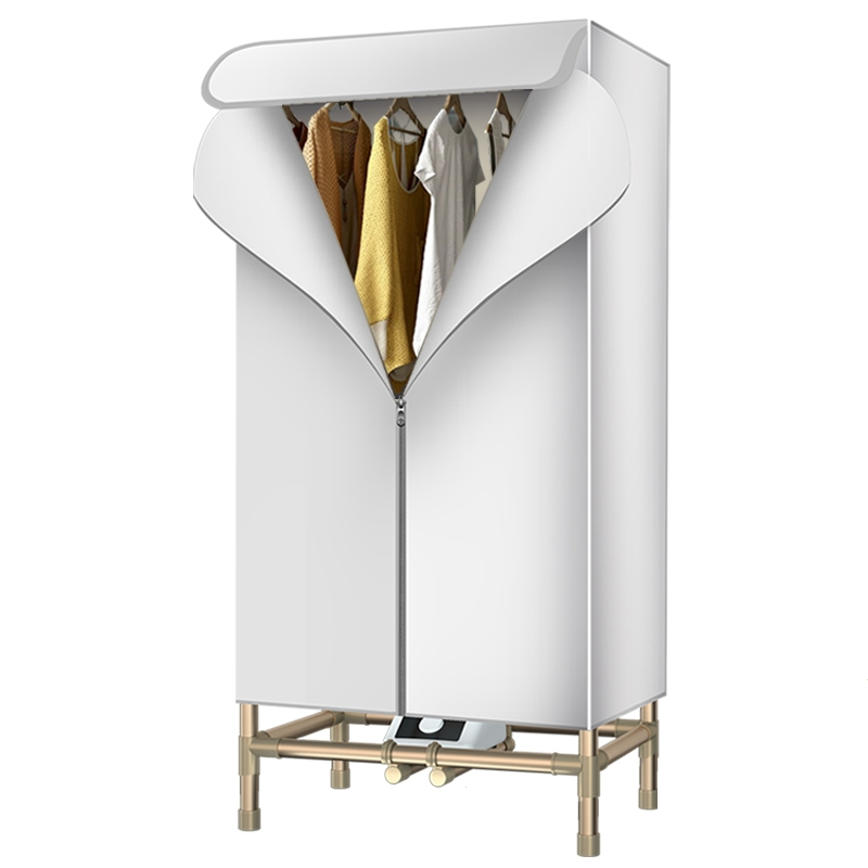 机家用速干烘衣机小型风干机烤衣服衣物衣柜烘干器超粗款米黄1500w