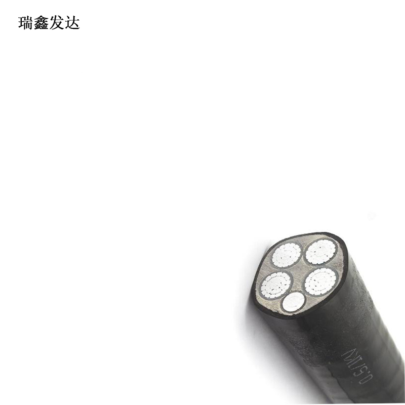 铝芯铠装电力电缆 YJLV22 3*95+1*50 米高清大图