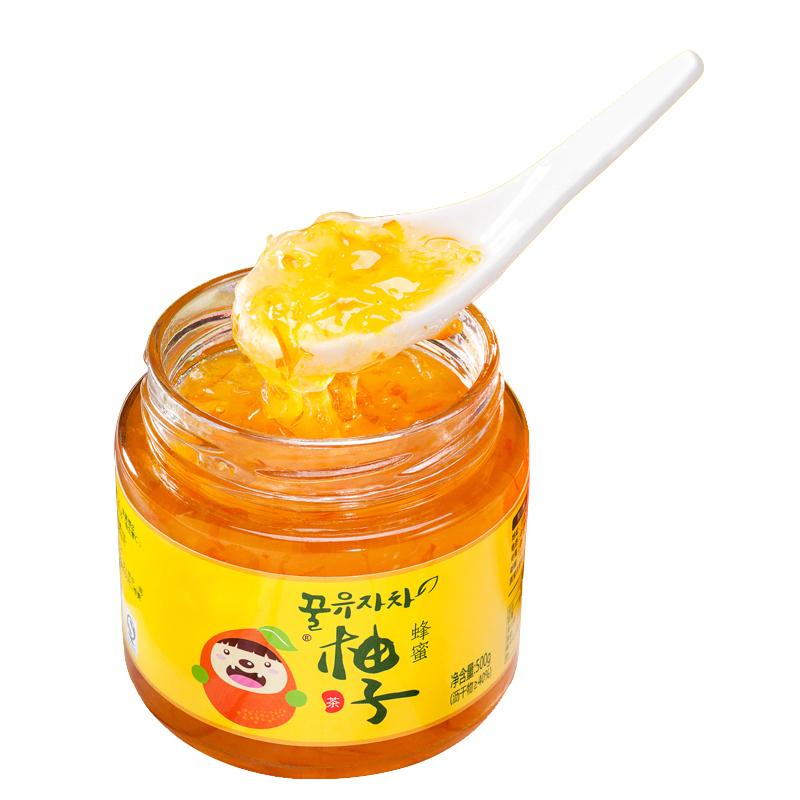 蜂蜜柚子茶 SCP-11670 蜂蜜柚子茶冲饮泡水饮品冲泡速溶花果茶（瓶）