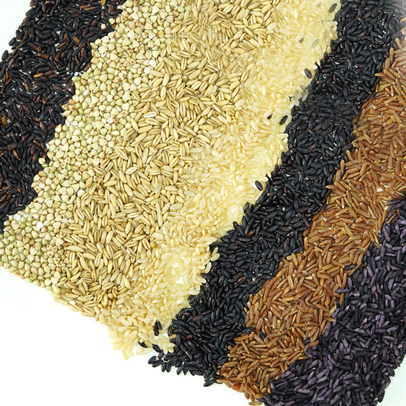 卡宴 五谷米粗粮杂粮健康物谷礼盒 七色糙米杂粮礼盒1250g高清大图