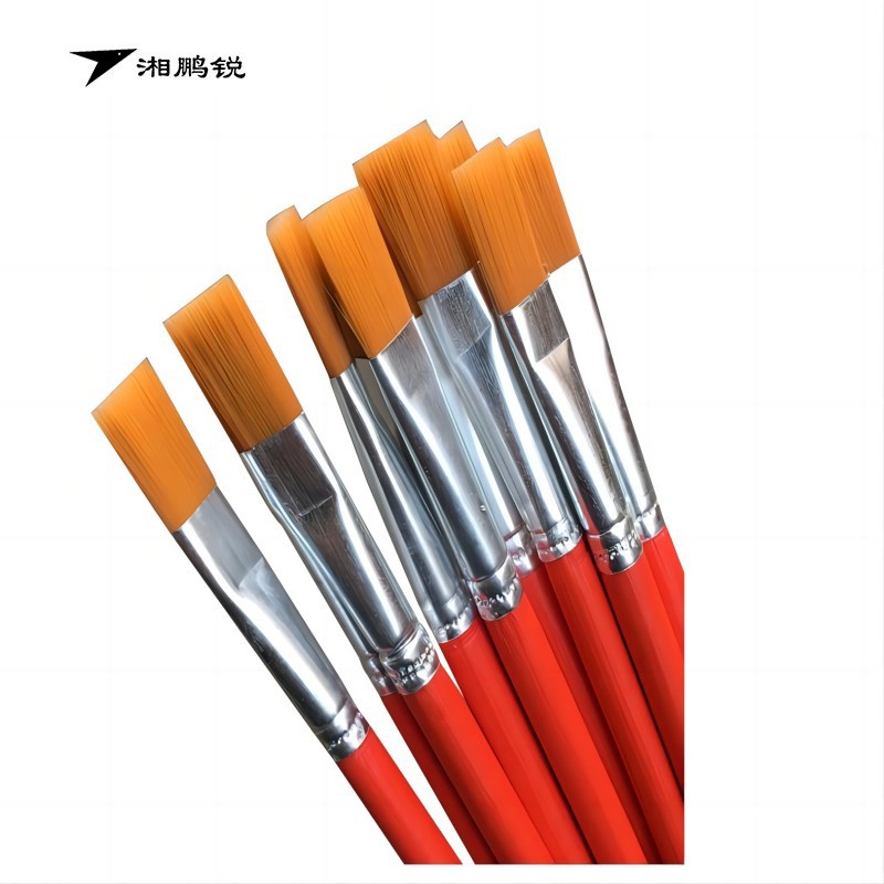 湘鹏锐 木制油漆记号排笔 4mm 支高清大图