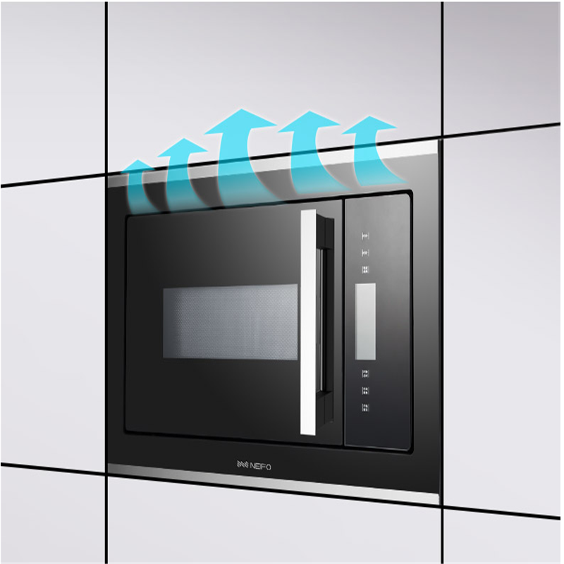 内芙neifo全触控嵌入式微波炉黑色mo25bix视频