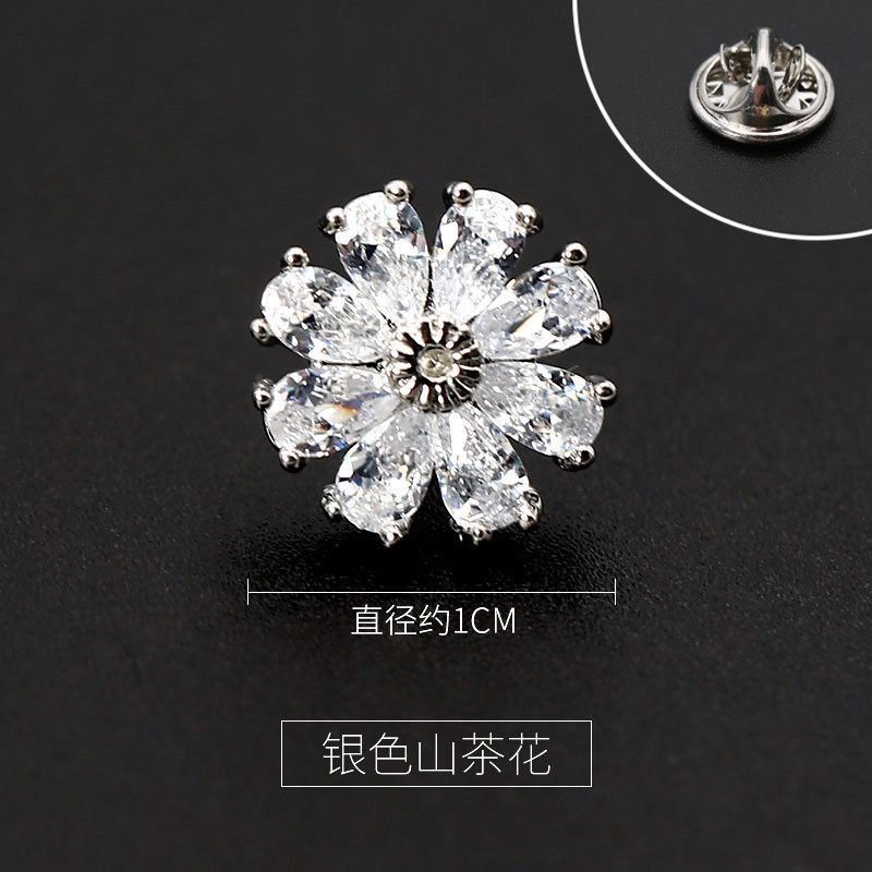 家柏饰(CORATED)防走光暗扣女衣服胸针扣免缝扣子衬衫衬衣开衫装饰纽扣衣领扣钉扣高清大图