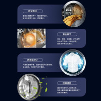 小天鹅(LittleSwan)滚筒热泵烘干机全自动干衣机9公斤大容量家用烘衣机毛绒收集紫外线除菌