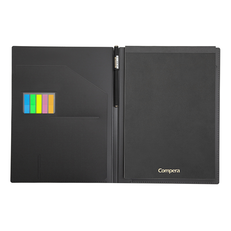 齐心(COMIX) C8203 A5 Compera 多功能管理册 (单位:本) 黑色高清大图