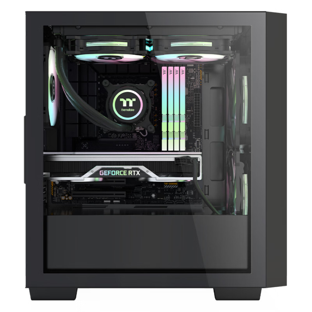 Tt(Thermaltake)启航者F4 主机机箱 Tt 红色警戒 ATXTt高清大图