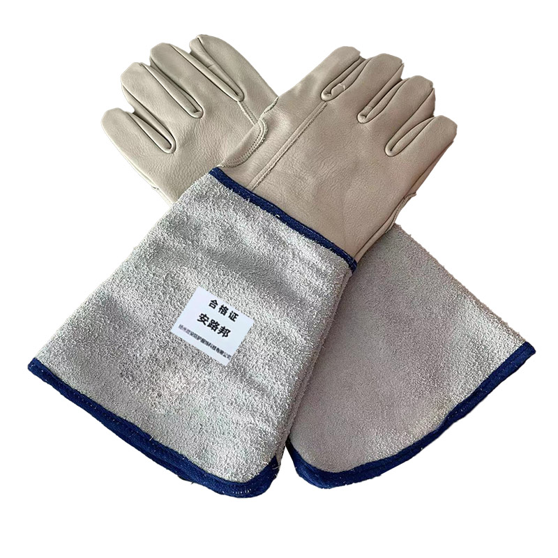 安路邦全牛皮电焊手套均码副高清大图