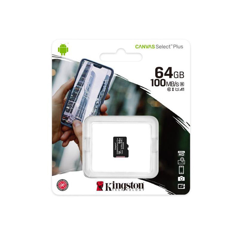 金士顿TF内存卡 64G 100MB/s读取
