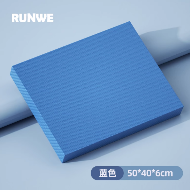 朗威 平衡垫健身平衡软榻健身保护垫50*40*6cm 默认发蓝色高清大图
