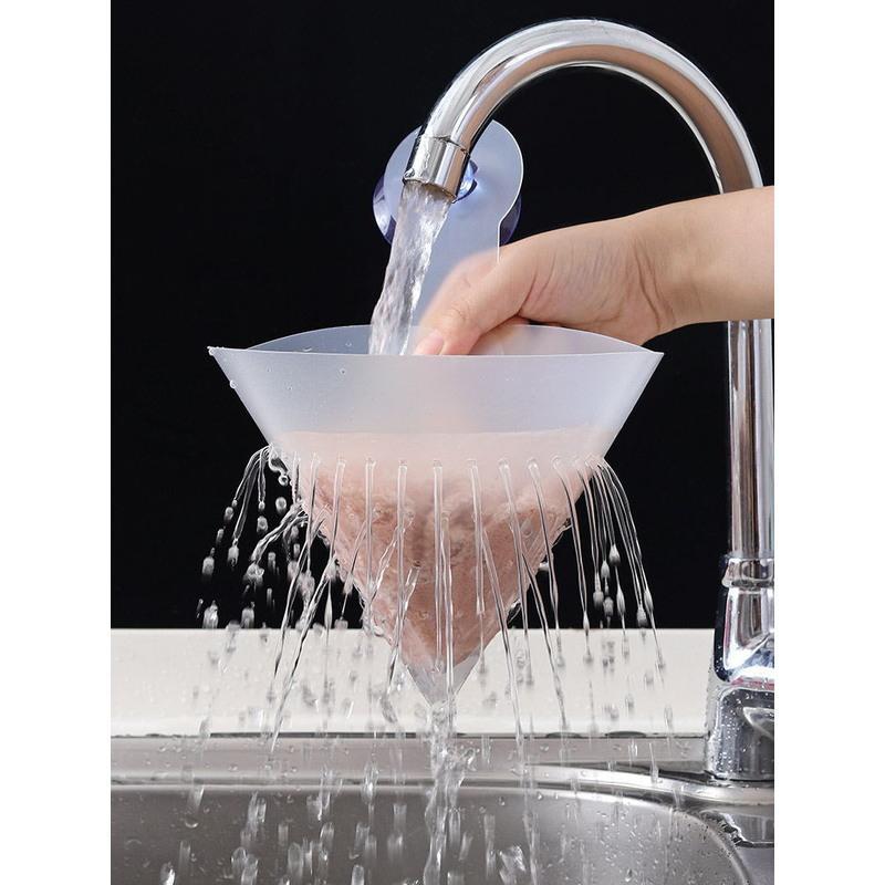 厨房水槽过滤网沥水垃圾袋家用直立式水池漏斗防堵塞过滤切水袋子