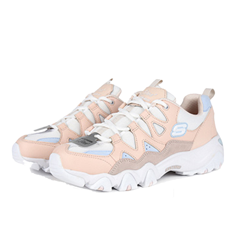 斯凯奇(Skechers)D’LITES系列 熊猫鞋 女士休闲鞋88888328-WPK