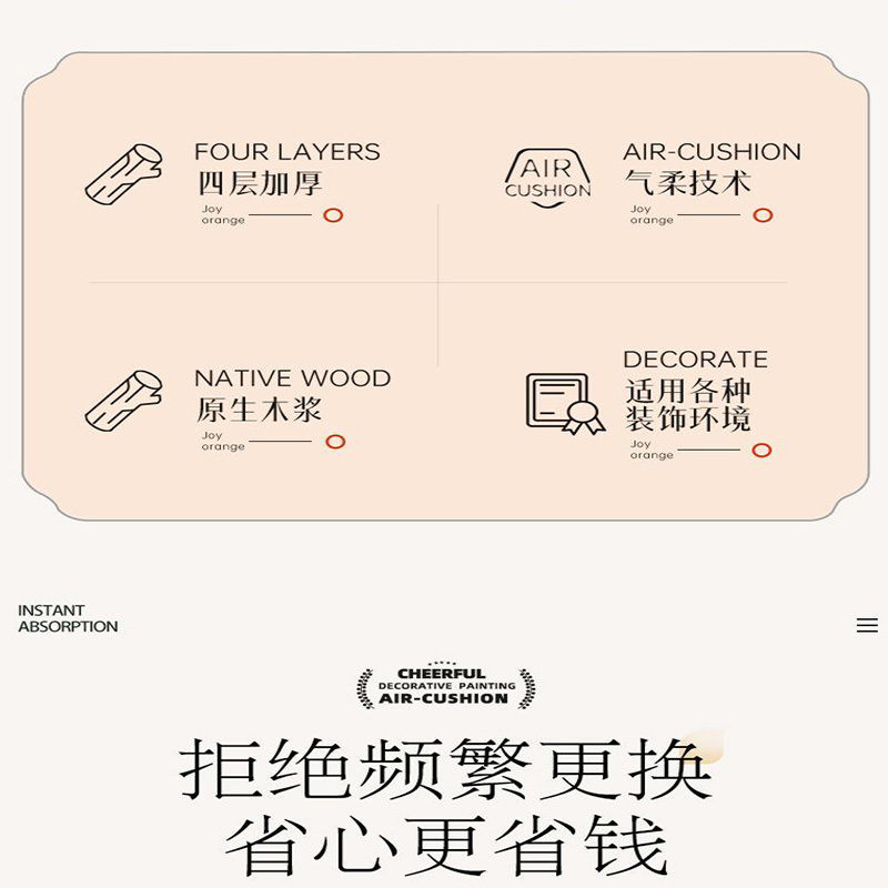 植护 气垫挂抽纸巾小蝴蝶结 140*175/4层 250抽 3提/袋高清大图