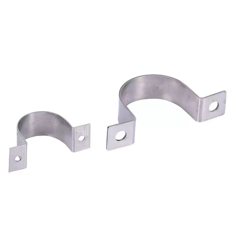 中锦科技 加厚镀锌骑马卡 管卡 抱箍 M114 个高清大图