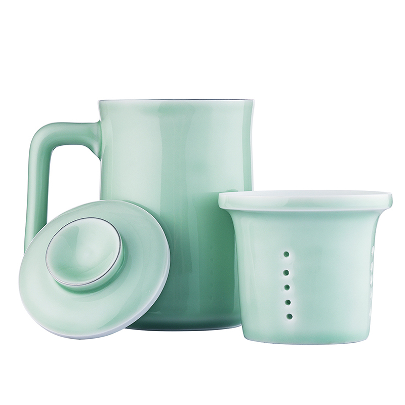 菲驰(VENES) 玺玉养生青瓷茶艺杯 VB205-500