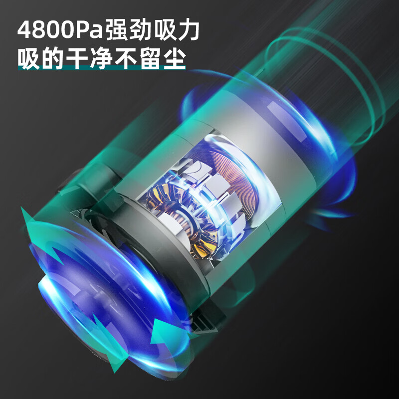 得力(deli) DL8080 无线吸尘器高清大图