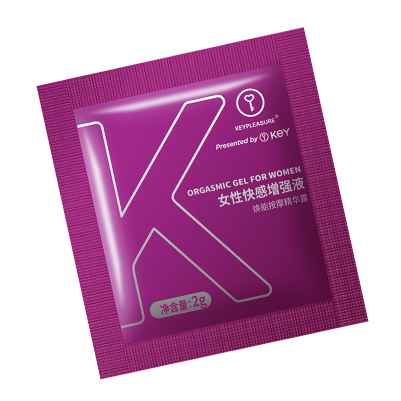KEY女性快感增强液人体润滑液情趣成人性用品10袋高清大图