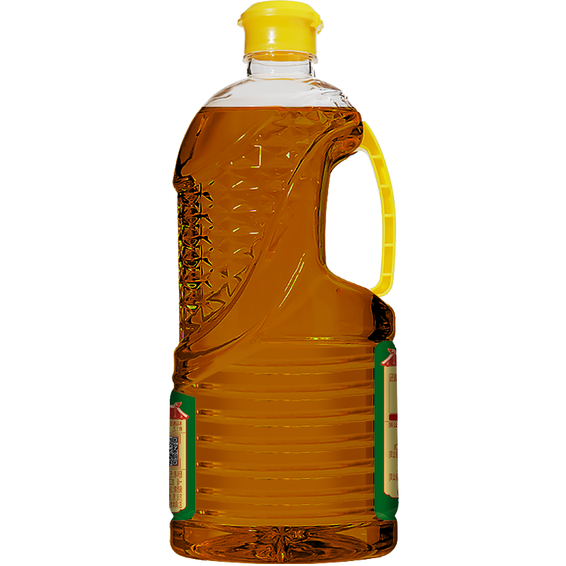 鲁花低芥酸特香菜籽油900ml物理压榨非转基因一级食用油小桶装(新老包装随机)