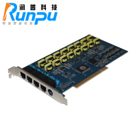 润普科技(RunPU)数码配件 K160/16路电话录音卡 电话录音系统