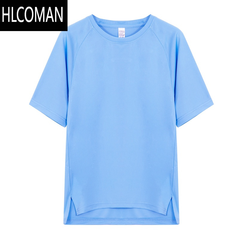 HLCOMAN美式投篮训练服短袖运动T恤男3x3篮球速干衣健身跑步ncaa热身球衣