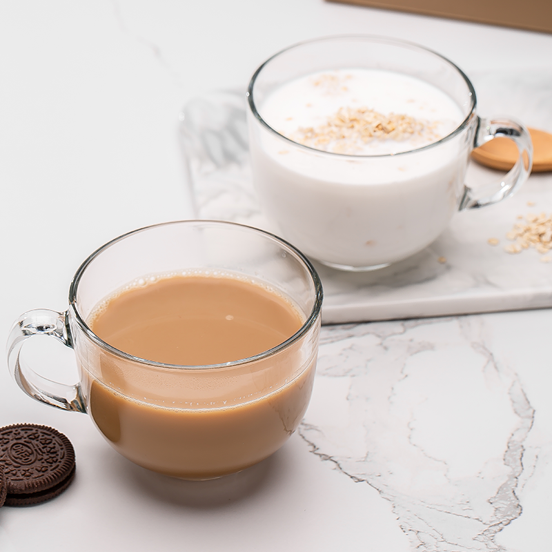 青苹果玻璃杯咖啡杯对杯玻璃水杯情侣杯茶杯