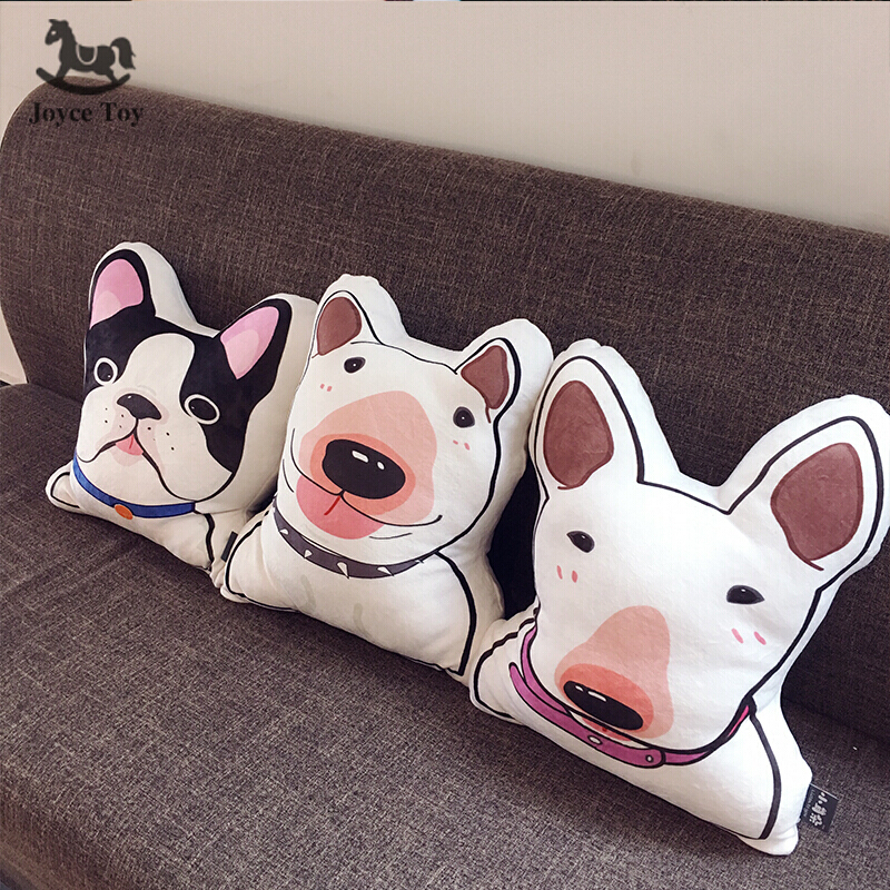 可爱羽绒棉柴犬单身狗狗抱枕哈士奇公仔萌二哈玩偶女生毛绒玩具秋田犬