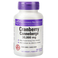 加拿大PREFERRED NUTRITION蔓越莓精华胶囊保养调节内分泌呵护泌尿系统女性保健品正品原装进口30粒/瓶装