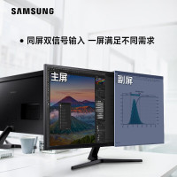 三星（SAMSUNG）U32J590UQC 31.5英寸4K高分辨率LED背光 支持壁挂 双HDMI接口液晶显示器