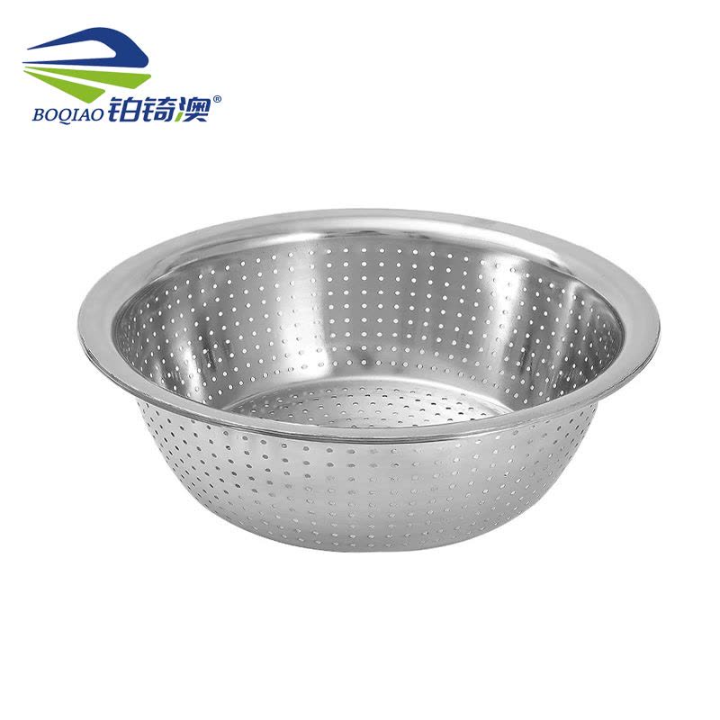 铂锜澳 不锈钢冲孔盆 沥水盆/个图片