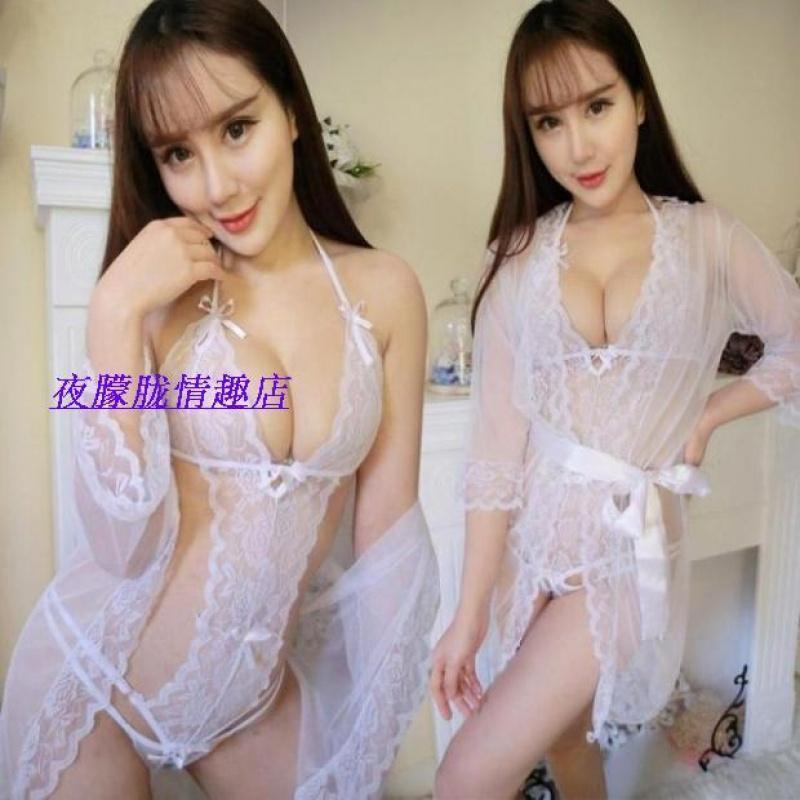 衣燃魅女士情趣内衣网纱和服主播套装连体八656+八731