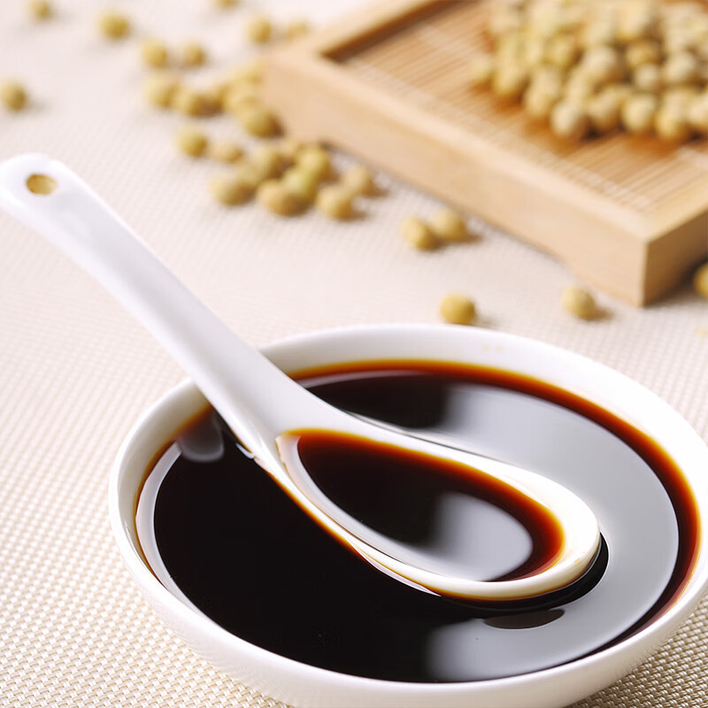 鲁花 黑豆黑豆(生抽)800ml*1 生抽厨房调味品凉拌蘸料
