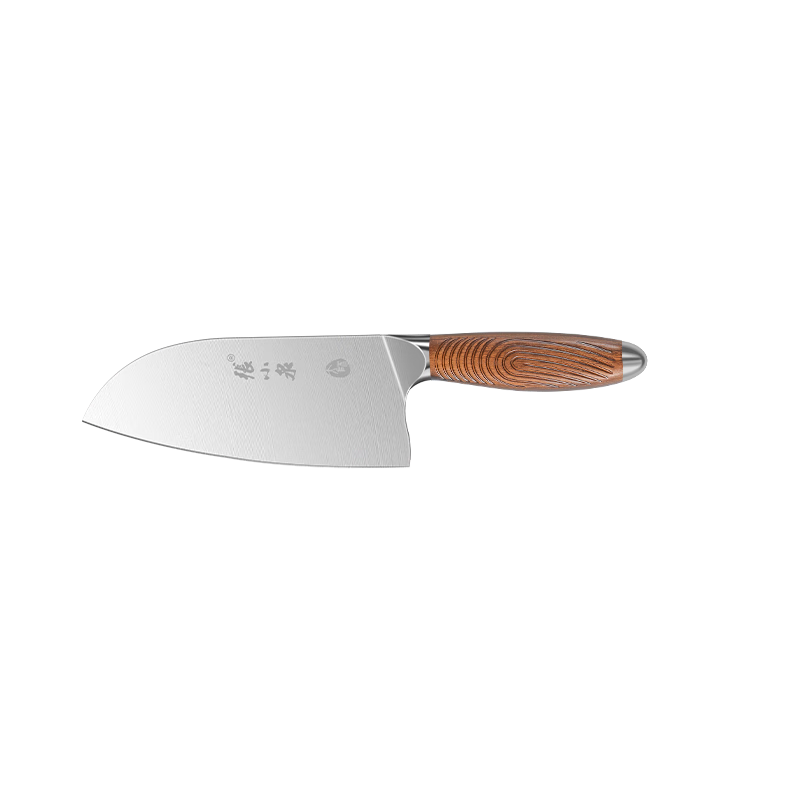 张小泉大师印·松涧多用刀303mm*175mm*48mm传统手工湿式锋利更耐用V型渐薄式开刃食材锋利切入高清大图