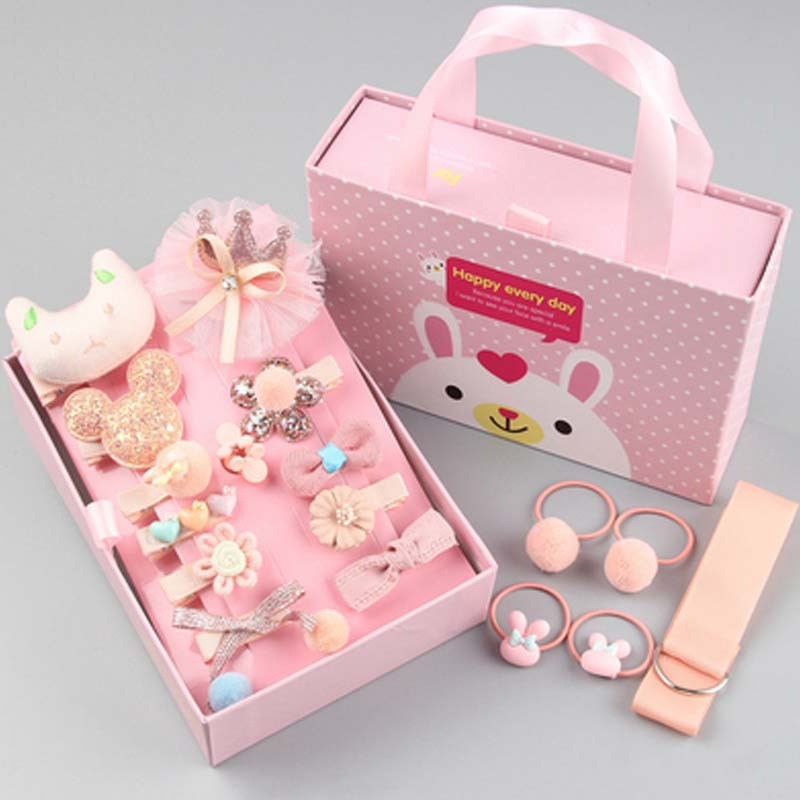 儿童发饰女童头饰宝宝韩版可爱萌萌哒小女孩发卡婴儿发夹简约清新小