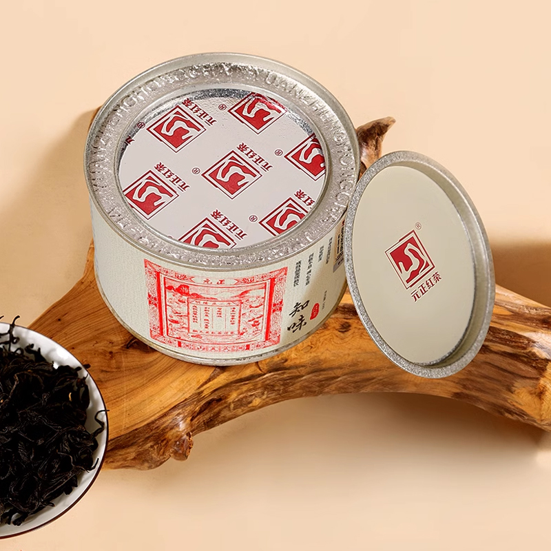 [元正]知味特级正宗武夷山小种红茶茶票系列自饮口粮茶罐装送礼 1盒/50g高清大图