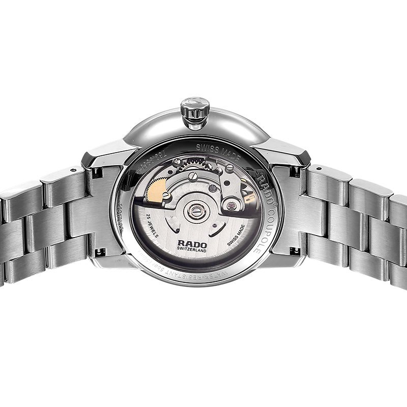 (RADO)瑞士雷达手表 晶萃系列 机械表男士 R22860023