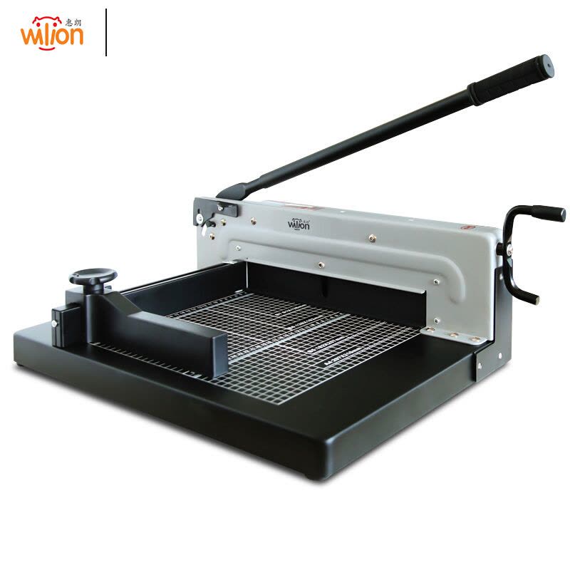 惠朗 手动重型厚层桌面式手动切纸机 裁纸机 A4幅面裁切40mm HL-1106图片