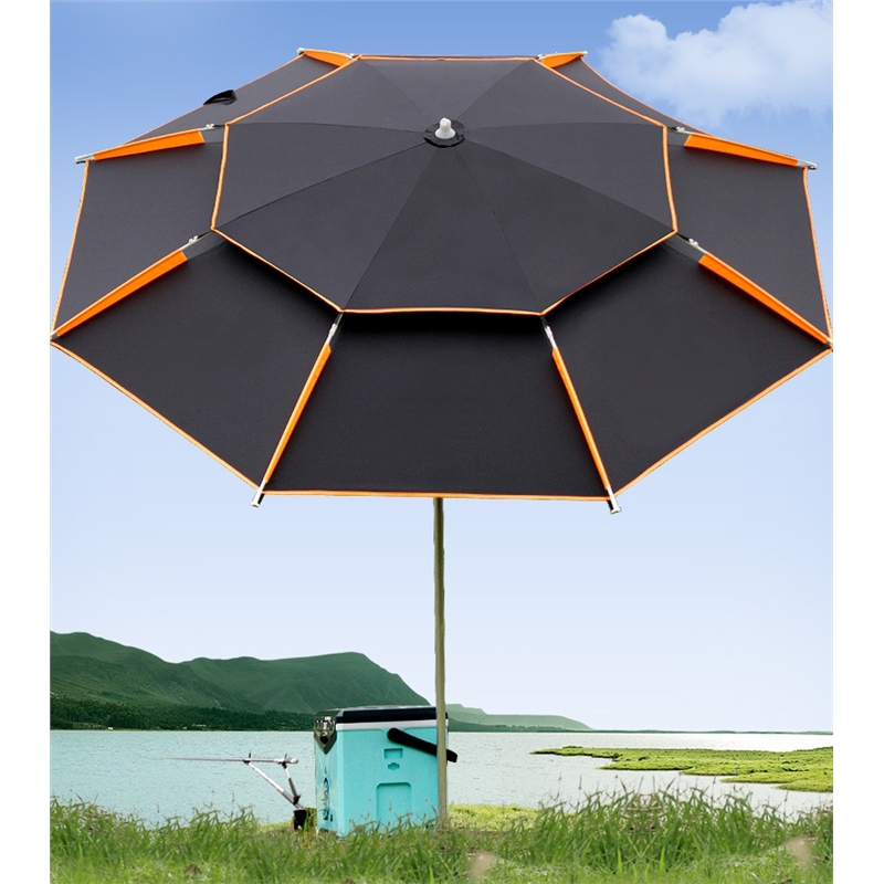 钓鱼伞大钓伞户外雨伞万向折叠垂钓遮阳闪电客专用年新款