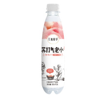 天地精华 苏打水 气泡水白桃味480ml*15瓶 汽水 0糖0脂0卡饮料整箱