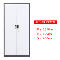 三圣 办公家具套色加厚通门文件柜铁皮柜档案柜资料柜文件柜其他金属办公柜收纳柜整理柜可定制
