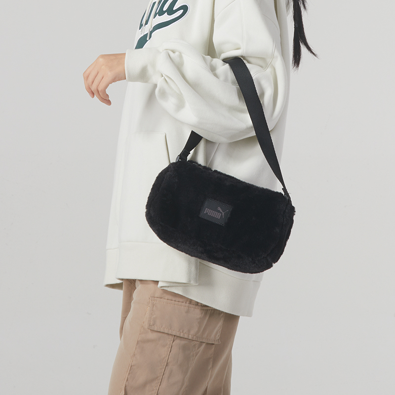 PUMA彪马女包单肩包2023秋季新款运动包潮流休闲斜挎包 079872-01