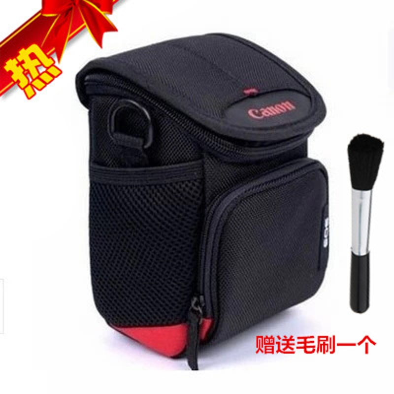 佳能EOS M3 M6 M10 M100微单相机包 15-45mm镜头单肩相机套 腰包 佳能微单包+肩带+腰带+送毛刷