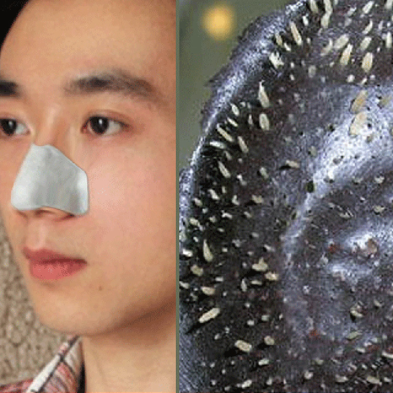 梵颜 竹炭吸黑头鼻贴男女通用20片 去黑头粉刺收毛孔面膜导出液鼻膜T区护理贴片式