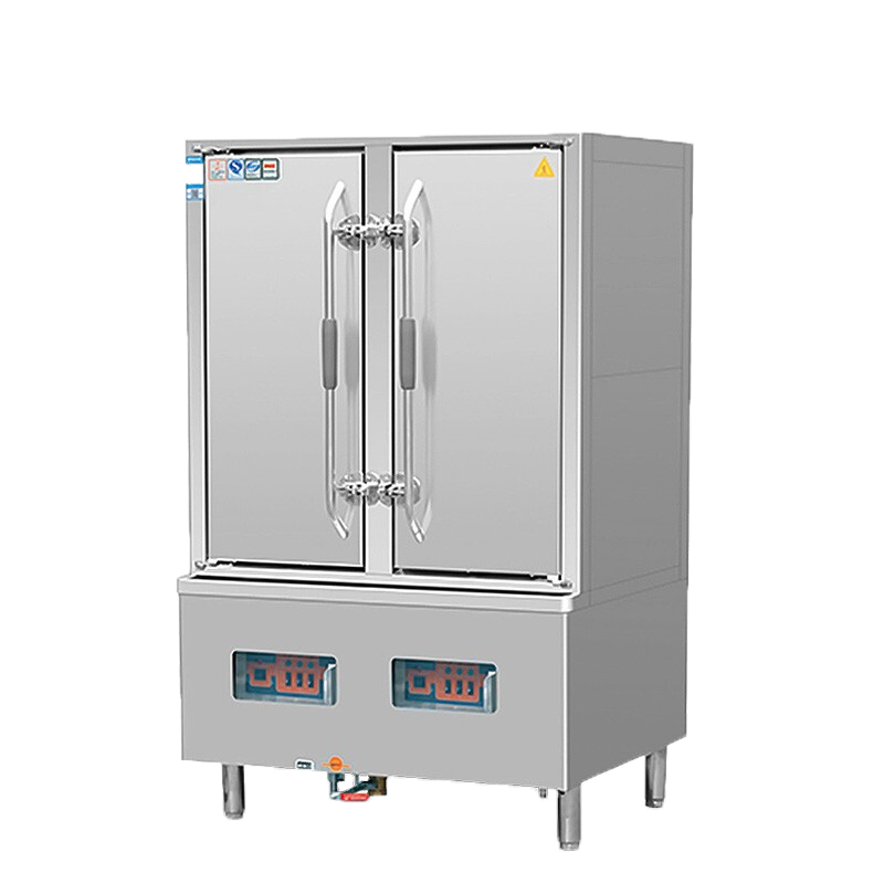 乐创(lecon) LC-J-SM36A 商用海鲜蒸柜 食堂酒店 双门电蒸柜