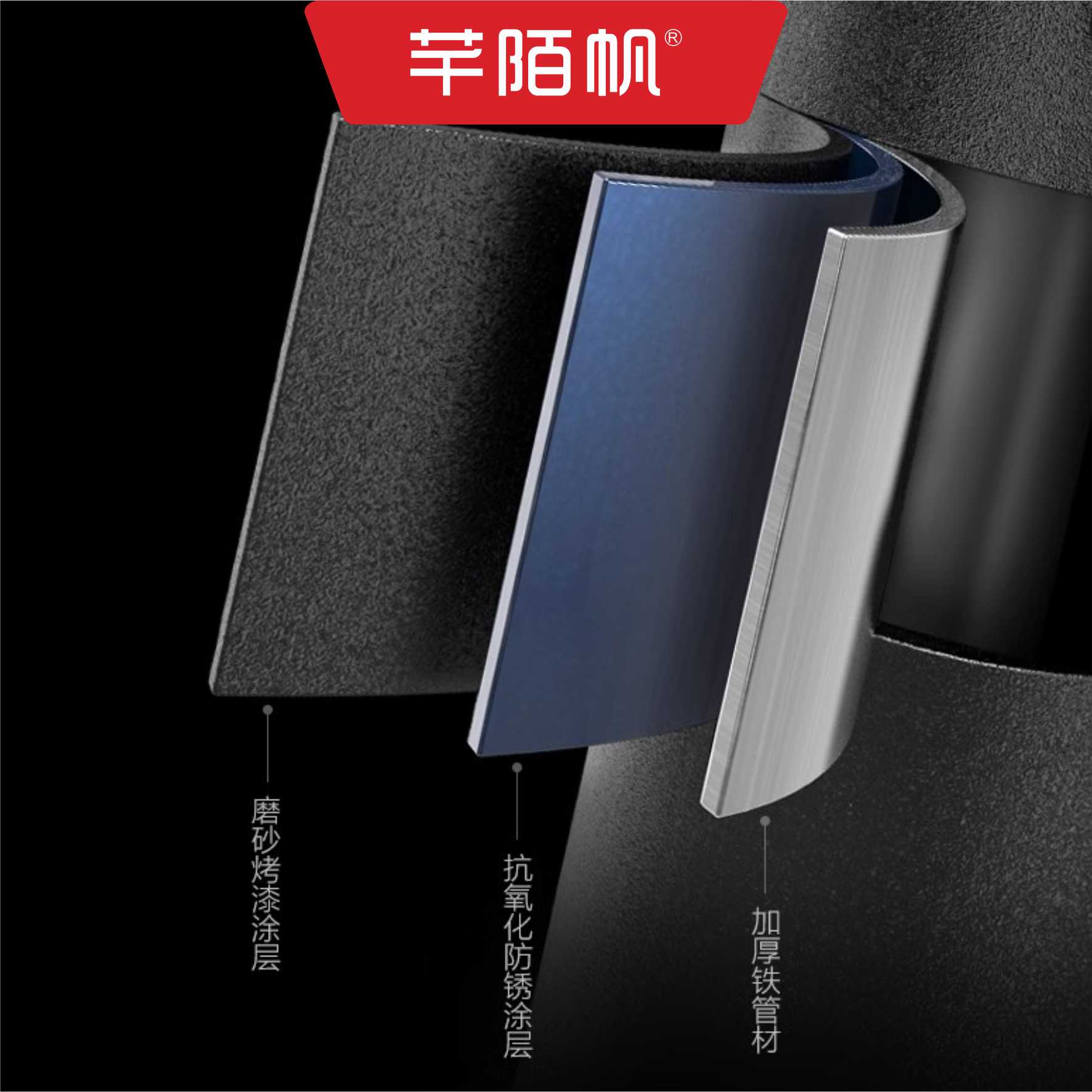 芊陌帆/2m线安全软隔离警示柱/伸缩隔离带/警示隔离护栏/QMFGL-02/个高清大图