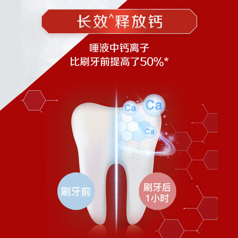 中华双钙防蛀牙膏 清新口气护龈洁白含氟成人牙膏薄荷味家庭装-薄荷味140g*6支高清大图