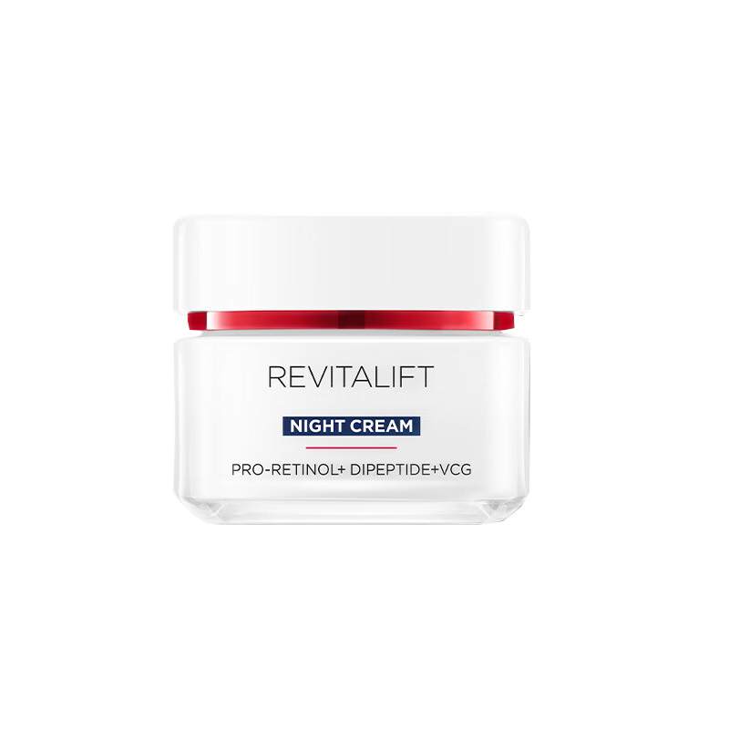 欧莱雅(L'OREAL) 复颜视黄醇精粹抗皱晚霜50ml